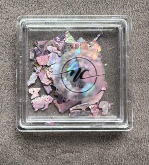 Escarcha morada para decoración